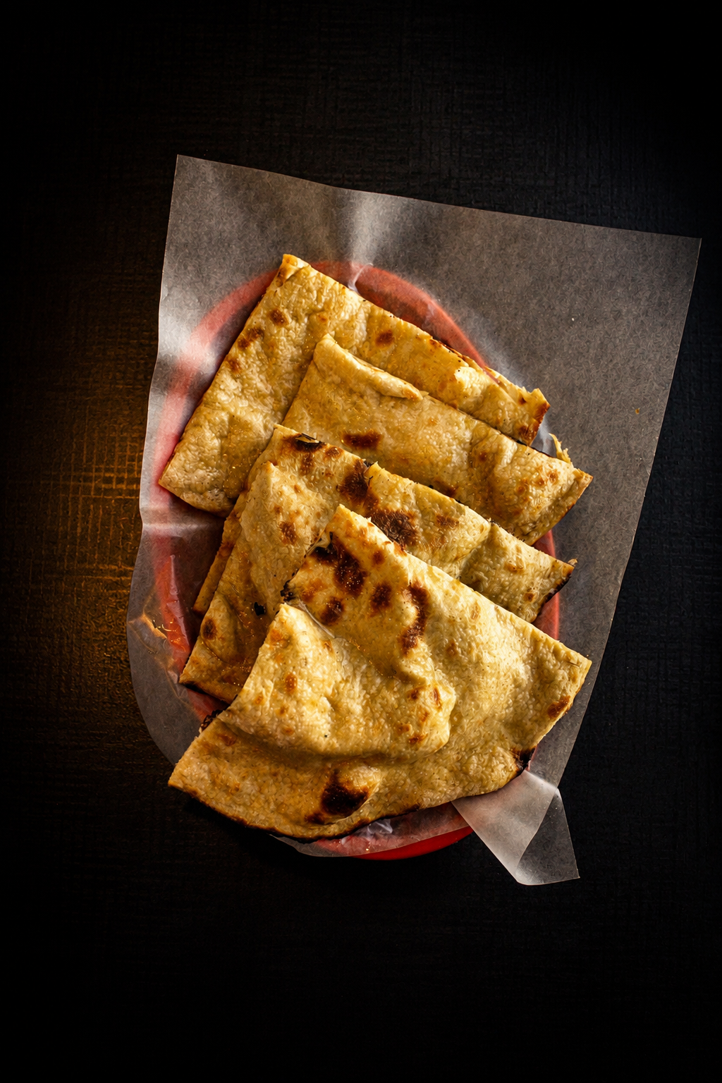 Paneer tikka, plated