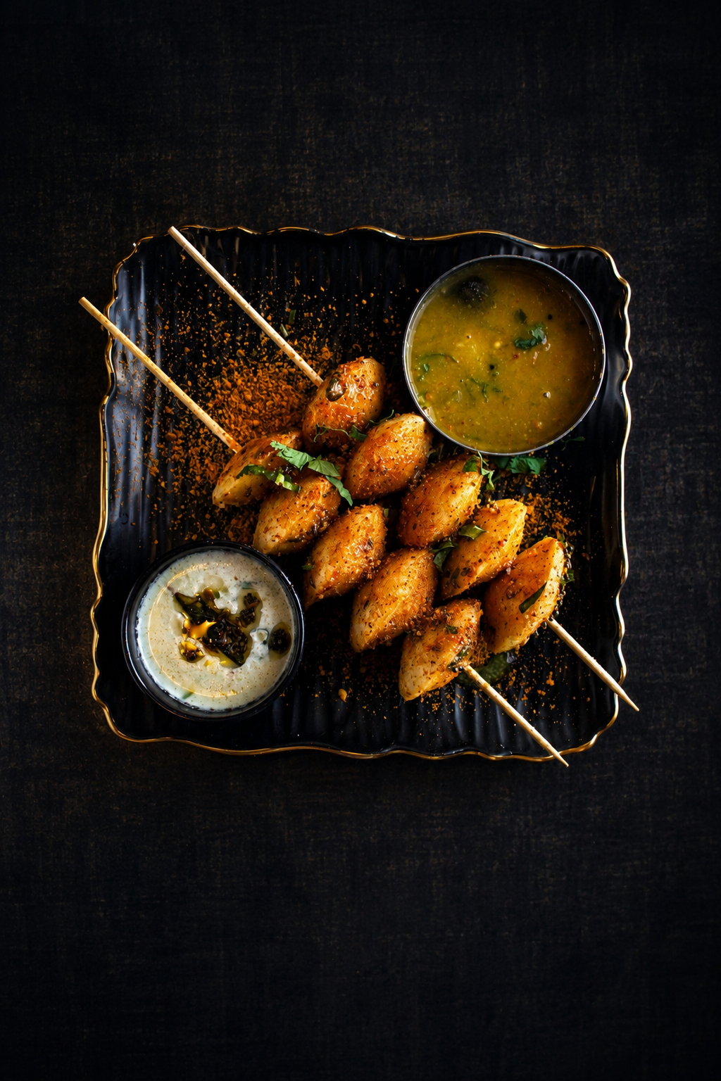 Skewer Podi Idly